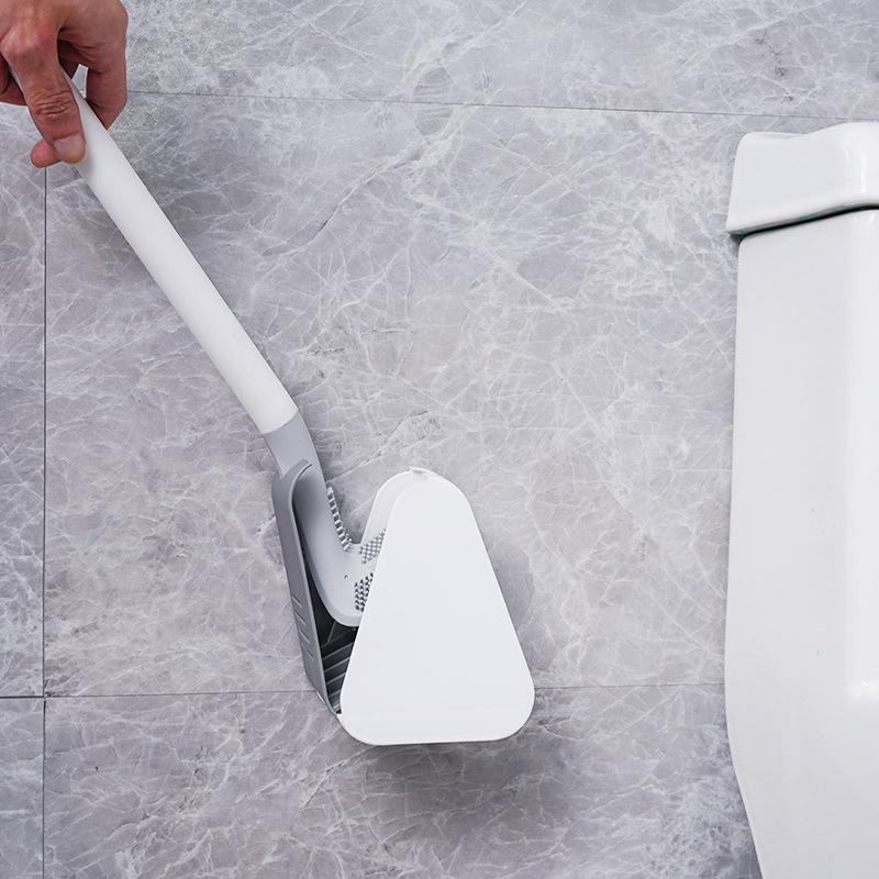 CleanEasy™ | Hygienische und multifunktionale Toilettenbürste mit Halter