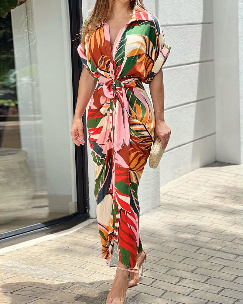Valerie™ | Fabelhaftes & Elegantes Tropisches Kleid