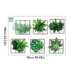 TropicalHaven™ | 3D Grüne Pflanze Wandaufkleber