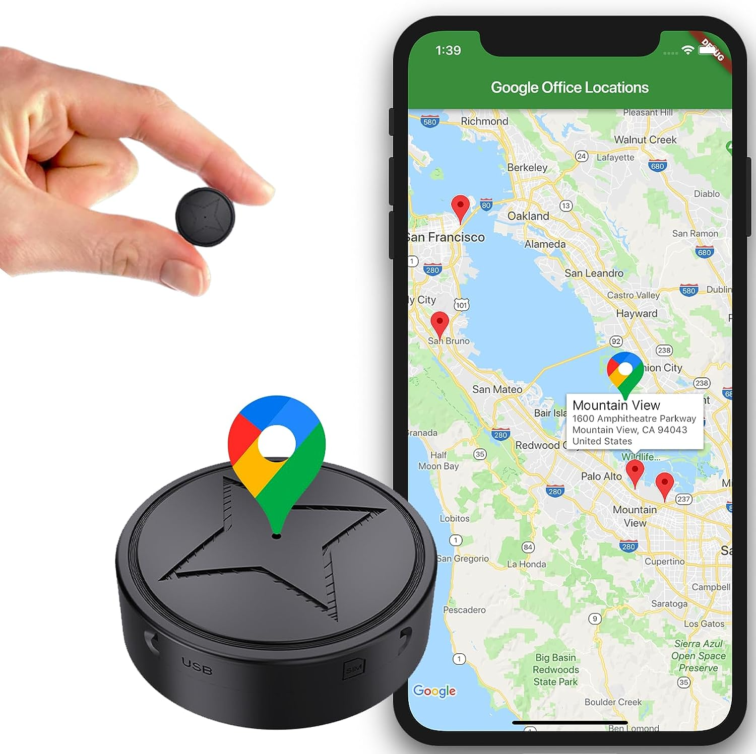 EasyTrack™ | Mini-Magnetische GPS Tracker