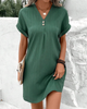 Empress™ | Trendy & Bequemer V-Ausschnitt Kleid