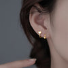 Eterna™ | Elegante & Minimalistische Herz-Ohrringe