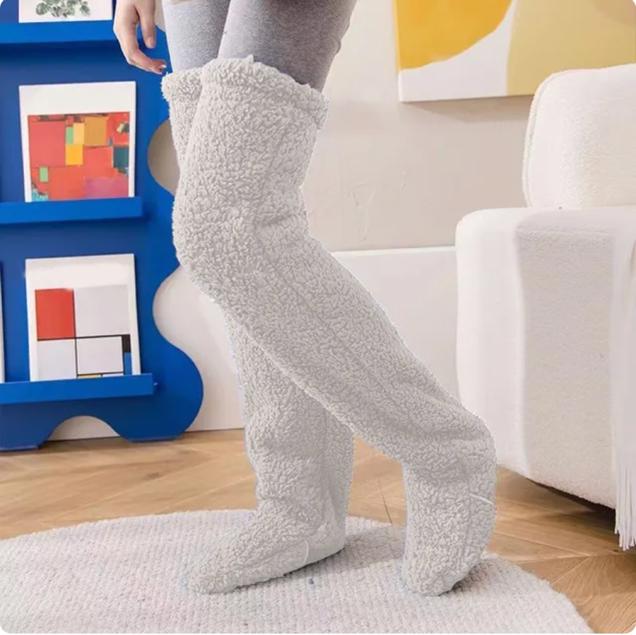 Kyline™ | Über das Knie Plüsch Socken