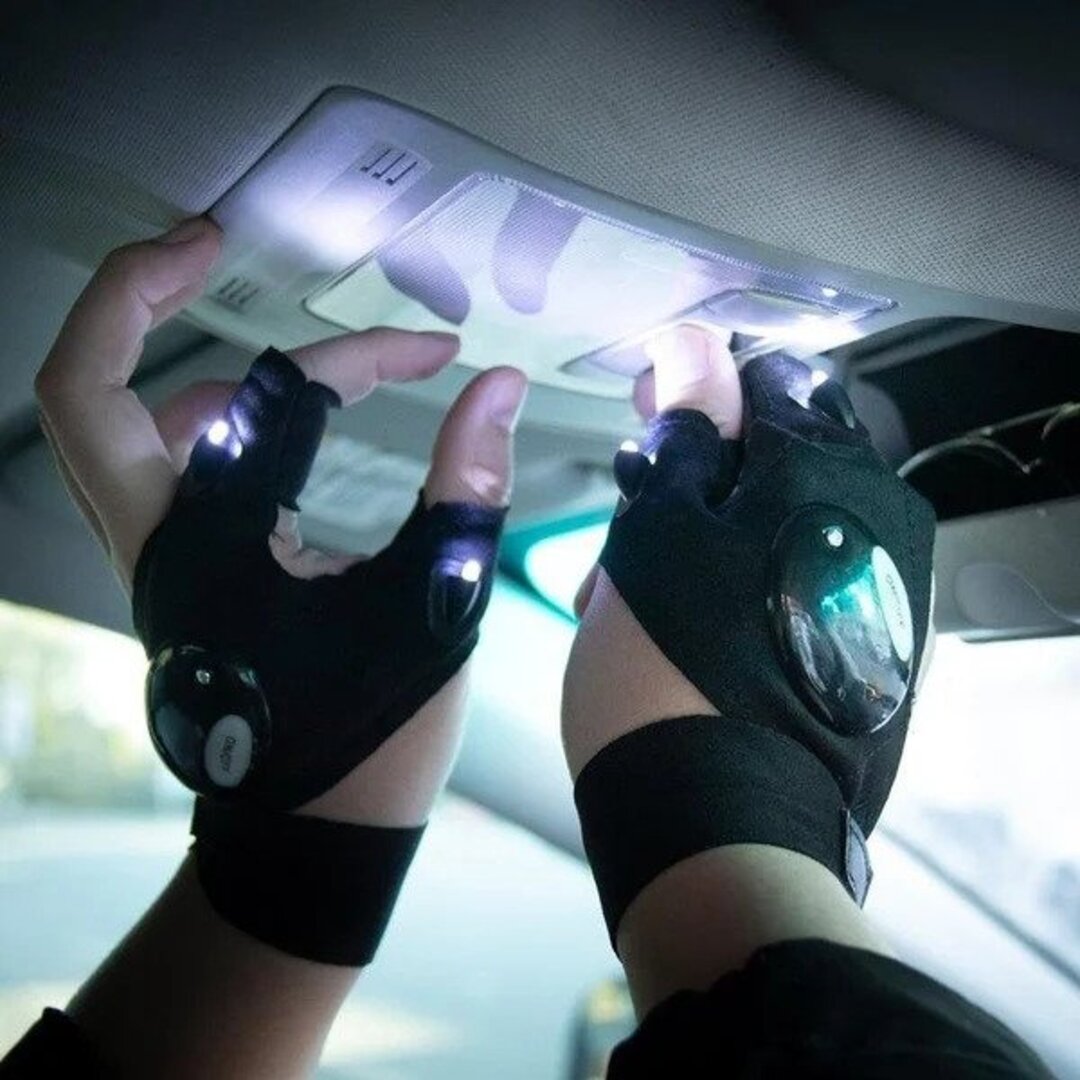 1+1 GRATIS  Wasserdichte LED-Licht-Handschuhe – Trendiez