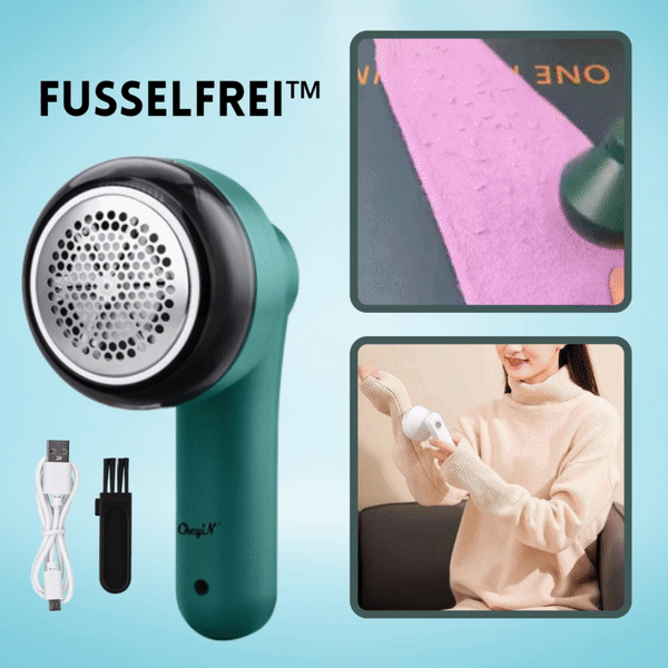 FusselFrei™ | Wiederaufladbarer elektrischer Fusselentferner