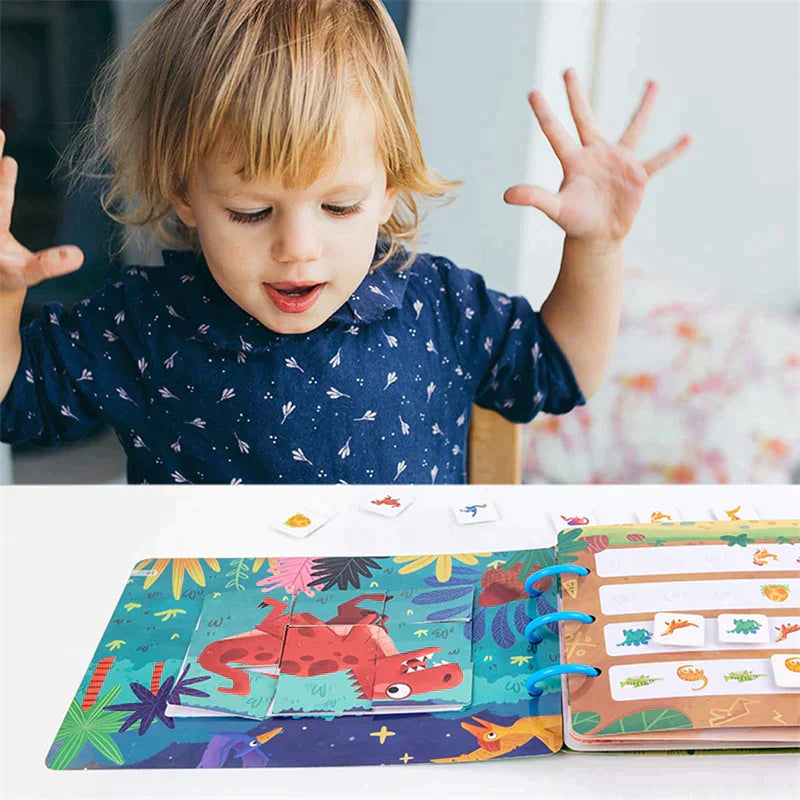 KiddieSmart™ | Kinder Interaktives Beschäftigtes Buch